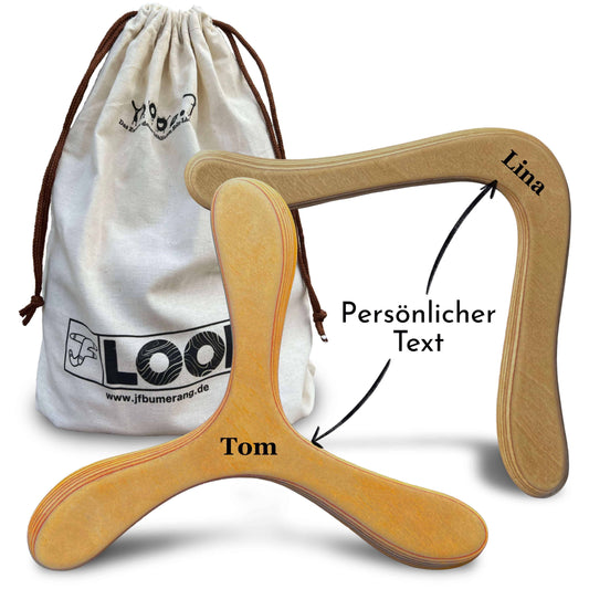 Anfänger Bumerangs München und London mit Beutel
